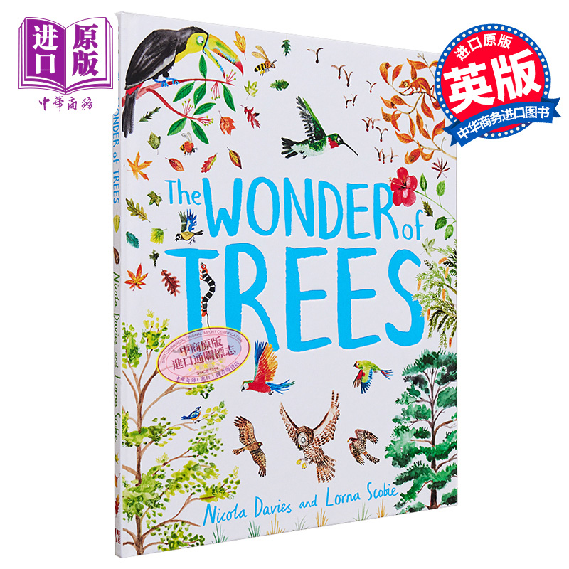 现货 The Wonder of Trees树木的奇观英文原版进口原版 9岁以上精装儿童科普图画书森林树�-图0