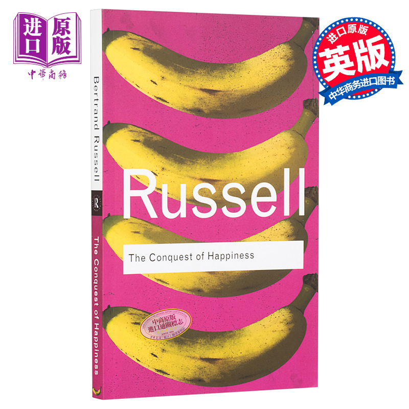 预售 【中商原版】幸福之路英文版The Conquest of Happiness 罗素 诺贝尔 Russell - 图0