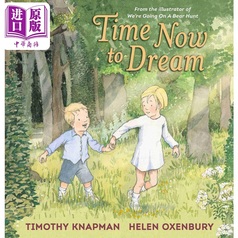 现货 Time Now to Dream 梦想时刻 英文原版 进口原版 2岁到6岁 儿童图画故事书 Timothy Knapman【中商原版】 - 图0