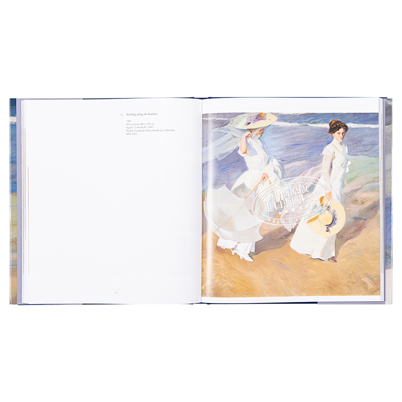 现货 Sorolla 进口艺术 华金·索罗拉经典作品集 Rizzoli 西班牙印象派画家【中商原版】 - 图1