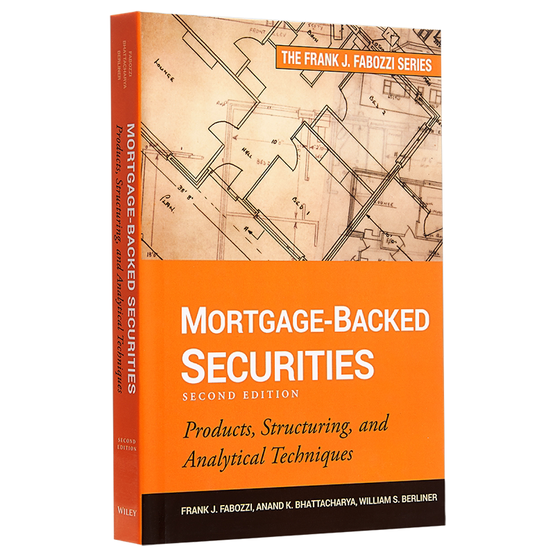 现货 Mortgage-Backed Securities 英文原版 法博齐:抵押支持证券:房地产的货币化 第2版Frank J. Fabozzi【中商原版】