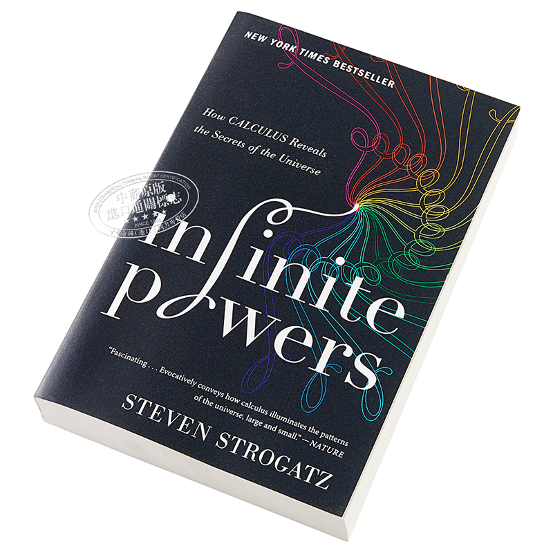 现货 Infinite Powers 英文原版 无穷的力量：微积分揭示宇宙的秘密 Steven Strogatz 史蒂文·斯特罗加茨 数学科普【中商原版】 - 图1