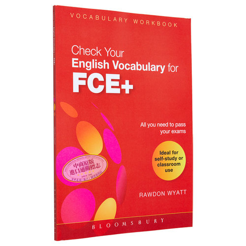 Check Your English Vocabulary for FCE+ 检查您的 FCE+ 英语词汇 Bloomsbury 英文原版 英语词汇学习【中商原版】 - 图3