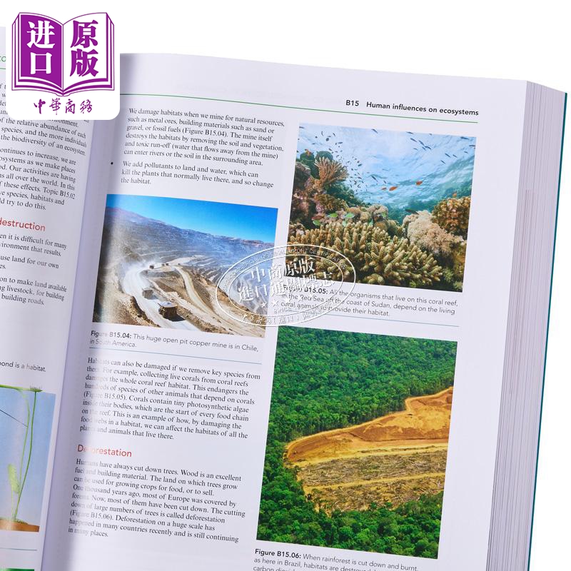 现货 Cambridge IGCSE Combined and Co-ordinated Sciences Coursebook 剑桥 IGCSE 综合科学课本 含电子版 第二版【中商原版】 - 图2