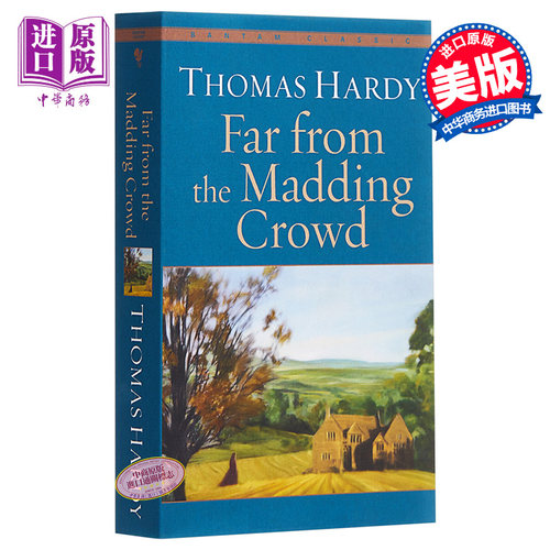 预售 【中商原版】远离尘嚣 英文原版 Far from the Madding Crowd 托马斯·哈代 Thomas Hard 英国文学 - 图0
