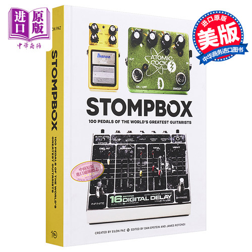 预售 Stompbox : 100 Pedals of the World's Greatest Guitarists 进口艺术 伟大的吉他手的100个踏板 Princeton【中商原版】 - 图0