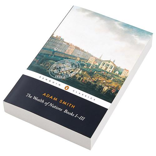 预售 国富论 1-3 英文原版 The Wealth of Nations Books I-III Adam Smith 亚当·斯密 国富论 金融经济学书籍 - 图1