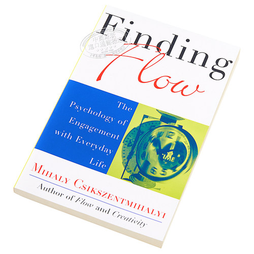 发现流 英文原版 Finding Flow The Perseus Books 自我提升【中商原版】 - 图1
