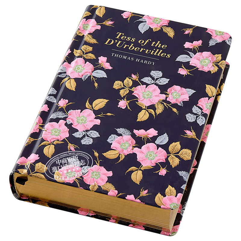 德伯家的苔丝 黛丝姑娘 浮雕封面高颜值装帧设计 Chiltern Classic Tess of the d Urbervilles 英文原版 Thomas Hardy【中商