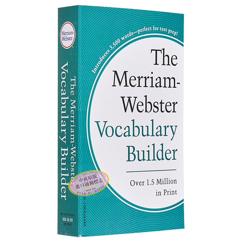 韦小绿 中商原版韦氏字根词根词典 Merriam Webster's Vocabulary Builder英语词缀字典 可搭单词的力量word power made easy - 图3