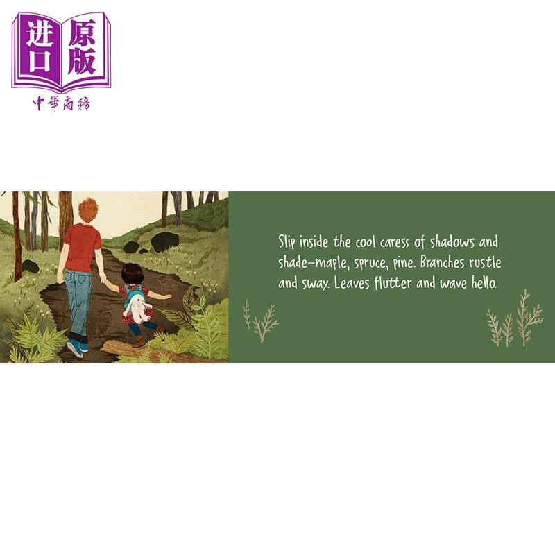 现货 Khoa Le：Forest Bath Right Down This Path森林浴英文原版进口图书儿童绘本童书图画书自然绘本儿童读物 ...