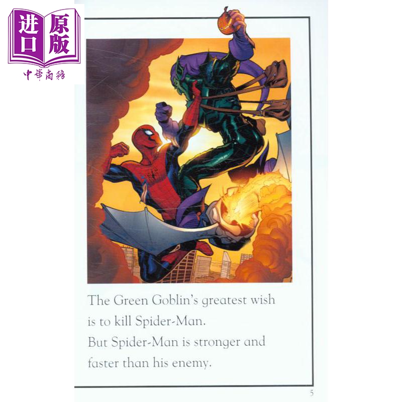 现货 DK分级2级 Marvel Spider-Man- Spider Man's Worst Enemies 漫威蜘蛛侠的敌人 英文原版 Catherine Saunders【中商原版】 - 图1