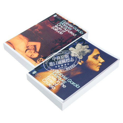 预售 马尔克斯 霍乱时期的爱情 百年孤独 英文原版Love in the Time of Cholera/ One Hundred Years of Solitude /Garcia Marquez - 图1