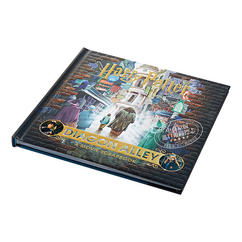 【中商原版】哈利波特:对角巷 电影剪贴簿 英文原版英版HarryPotter Diagon Alley:A Movie Scrapbook精装 JK罗琳电影周边书 - 图1