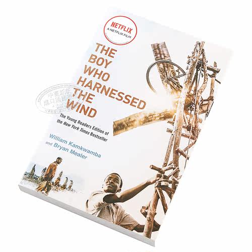 预售 【中商原版】驭风男孩（电影版）英文原版 The Boy Who Harnessed the Wind (MTI): Young Readers Edition William Kamkwamb - 图1