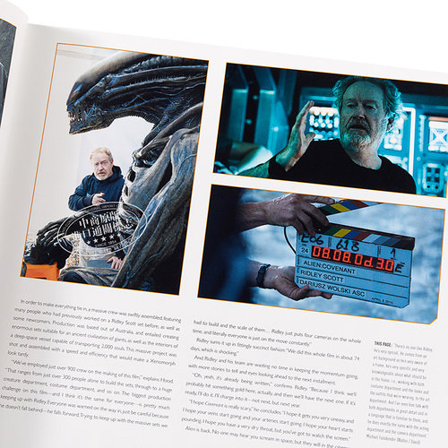 预售 异形 契约设定集 英文原版 The Art and Making of Alien Covenant 英文小说 Titan Books - 图2