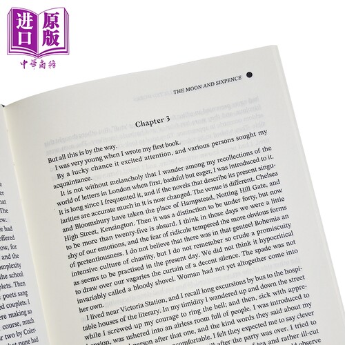 毛姆作品精选集 Somerset Maugham SELECTED WORKS 送书签音频 月亮与六便士 人性的枷锁 刀锋 布面精装 英文原版【中商原? - 图1