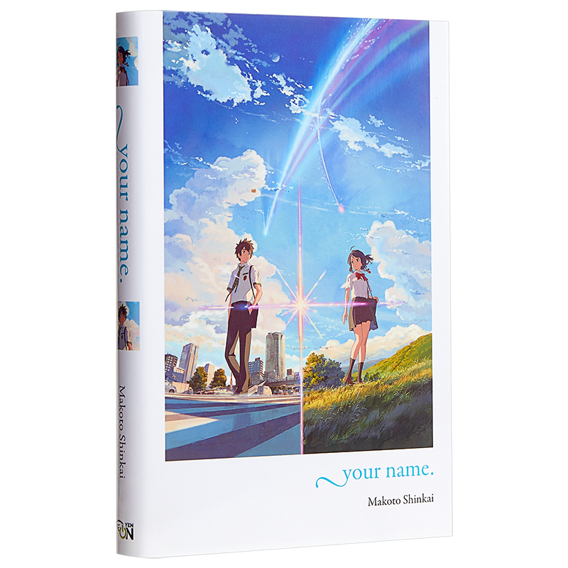 现货 轻小说 你的名字 精装英文原版 your name 新海诚 Makoto Shinkai Yen Press【中商原版】 - 图3