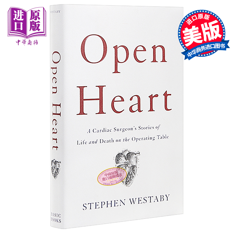 现货打开一颗心一位心外科医生手术台前的生死故事英文原版 Open Heart Stephen Westaby豆瓣高分【中商原版】-图0