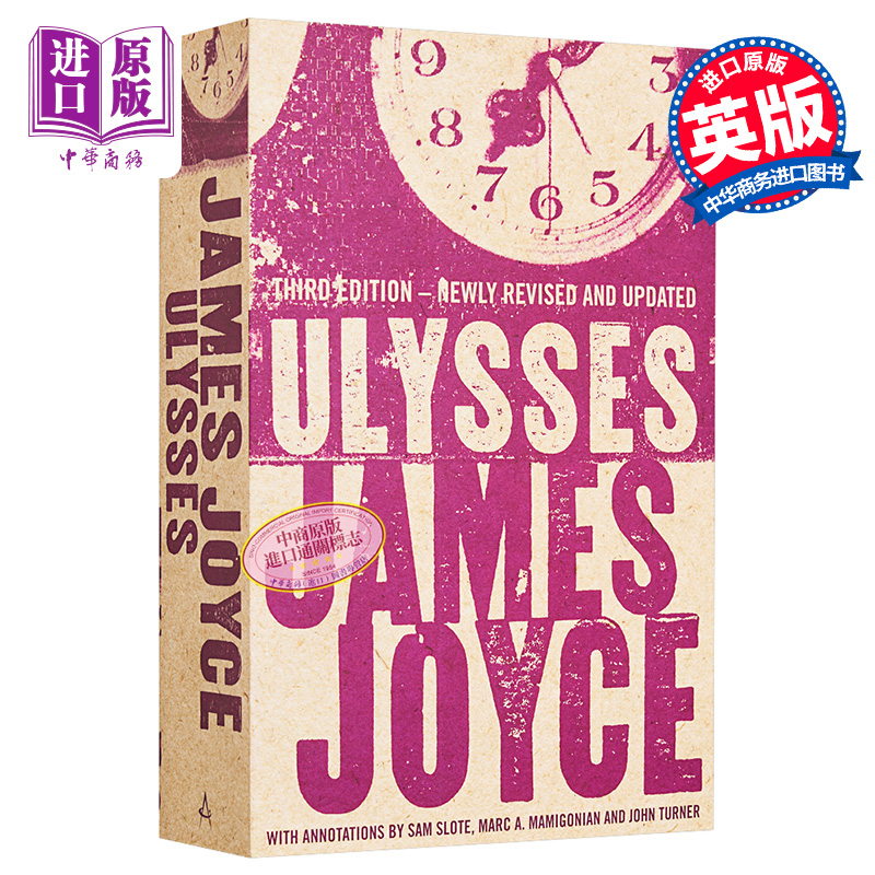 预售 尤利西斯 注释版 Evergreens系列 Ulysses 英文原版 Joyce 经典 大师 文学 小说 名著【中商原版】 - 图0