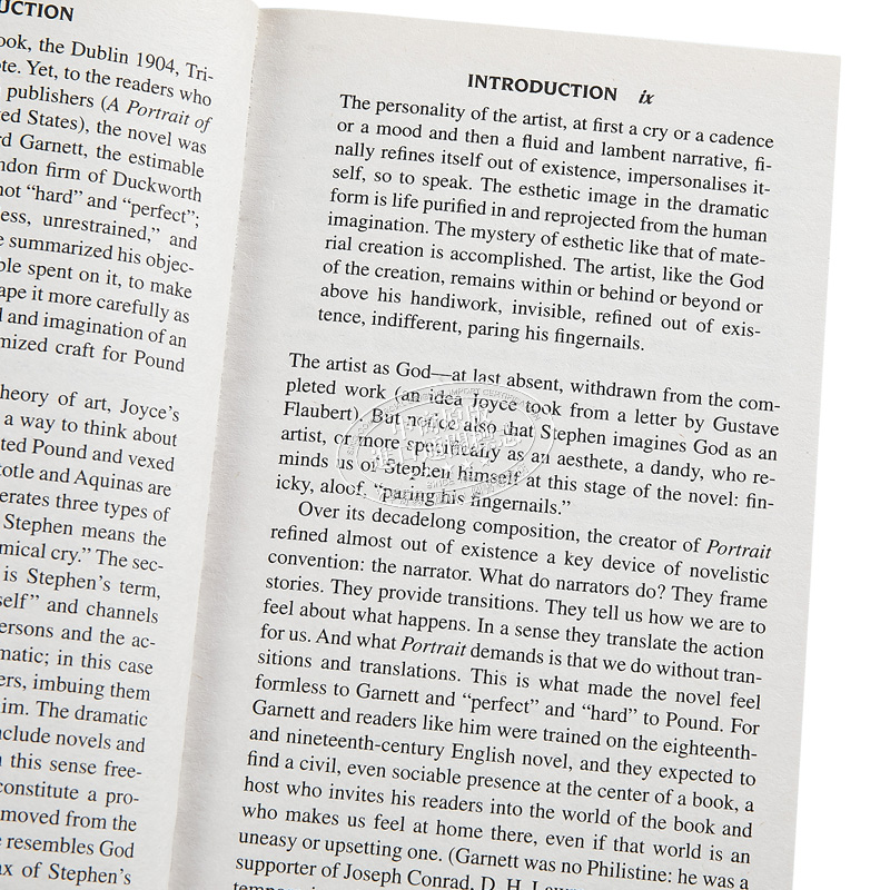 预售 【中商原版】一个年轻男子的肖像 英文原版 经典文学 A Portrait of the Artist as a Young Man James Joyce Signet Classic - 图2