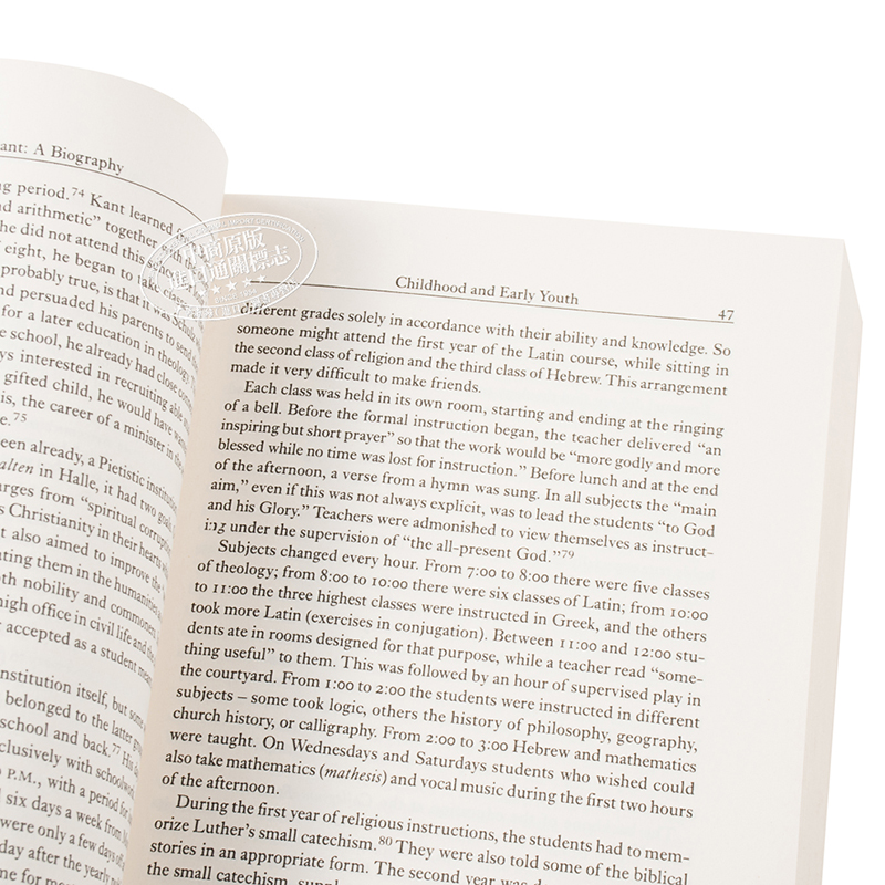 【中商原版】曼弗雷德库恩康德传 英文原版 人物传记 Kant: A Biography Manfred Kuehn Cambridge University - 图2