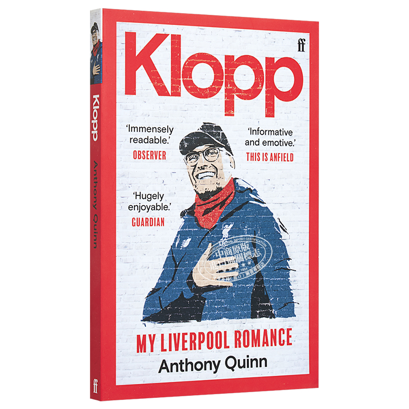 预售 尤尔根克洛普传记 我的浪漫利物浦生涯 英文原版 Klopp My Liverpool Romance Anthony Quinn【中商原版】 - 图3