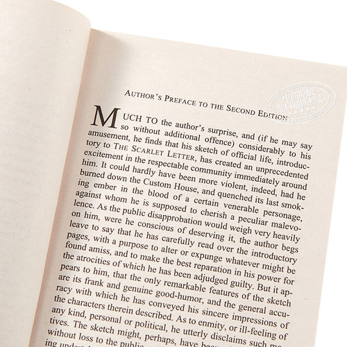 预售 Bantam Classics: The Scarlet Letter 红字 英文原版小说英文版 霍桑 英语读物 我的心灵藏书馆   外国读物经典小说名著 - 图2