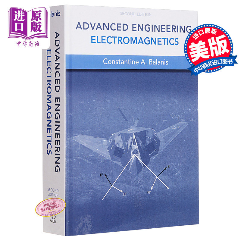 Advanced Engineering Electromagnetics 2nd Edition 英文原版高级工程电磁学第2版constantine Balanis 中商原版 中华商务图书专营店