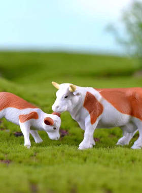 微景观仿真农场动物模型装饰摆件