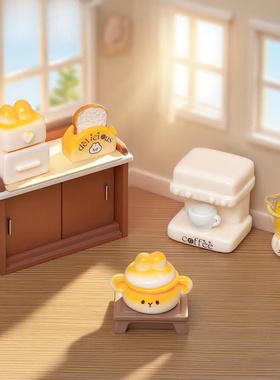 微景观创意兔兔烘焙厨具系列摆件