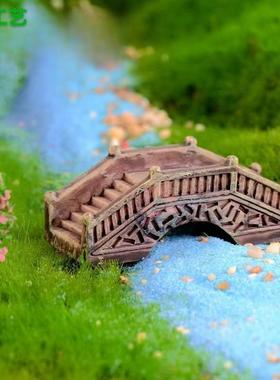 微缩建筑迷你宫廷风格桥石拱桥