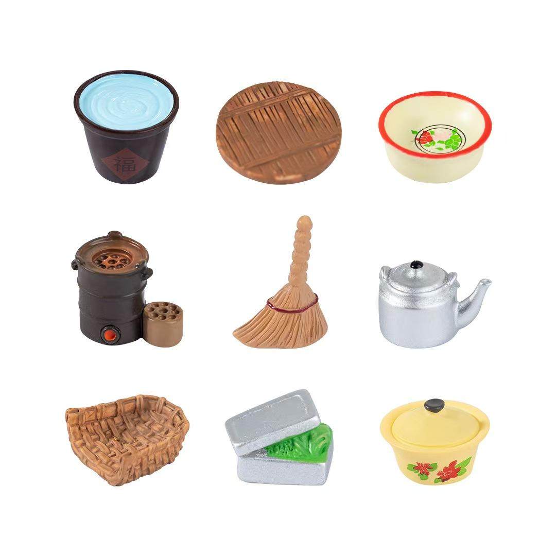 微景观复古年代怀旧生活用品微缩模型 娃娃屋diy装饰品配件小摆件,淘宝优惠券,粉丝福利购,淘宝优惠卷