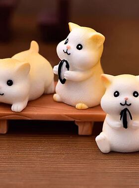微景观创意可爱仓鼠DIY装饰品