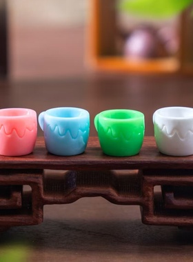 仿真微缩杯子茶具模型造景小摆件