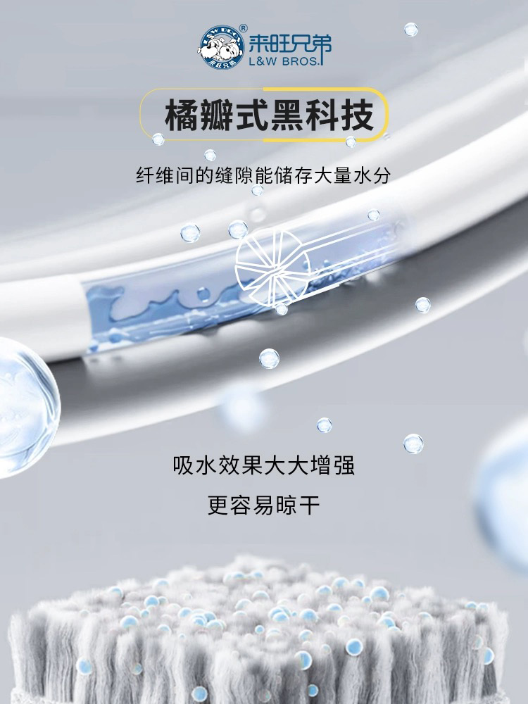 来旺兄弟速干浴巾宠物专用吸水毛巾狗狗洗澡神器用品速干浴巾猫 - 图2