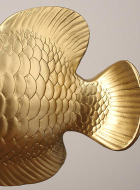 招酒柜龙鱼摆件玄关电视柜财金客厅家居装饰品摆设高档办公室