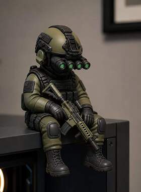 士兵战术新款迷你跨境人偶装饰品