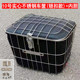 Stainless steel front and rear baskets