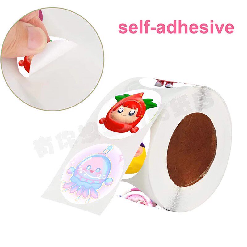 蛋仔派对皮肤贴纸果宝特攻可爱小水母水波蛋儿童玩具手帐装饰贴画