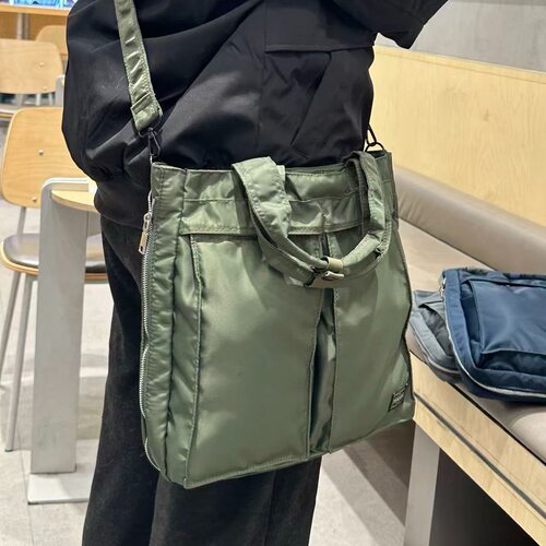 日本吉田PORTERbag同款tanker 2 way单肩尼龙大容量托特包休闲包 - 图2
