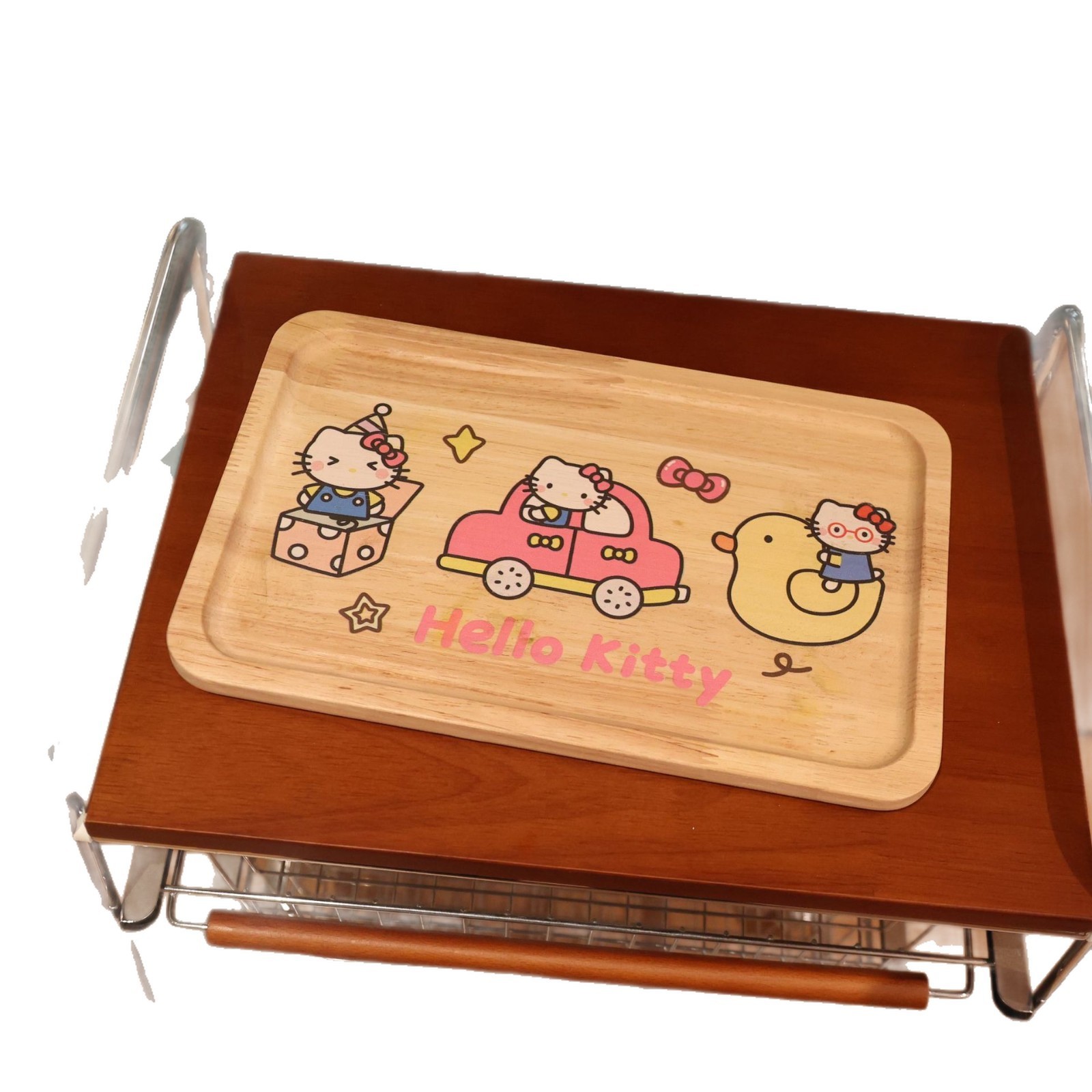 德国进口小红书热销博主同款米菲兔木质托盘餐盘咖啡茶水盘 - 图3