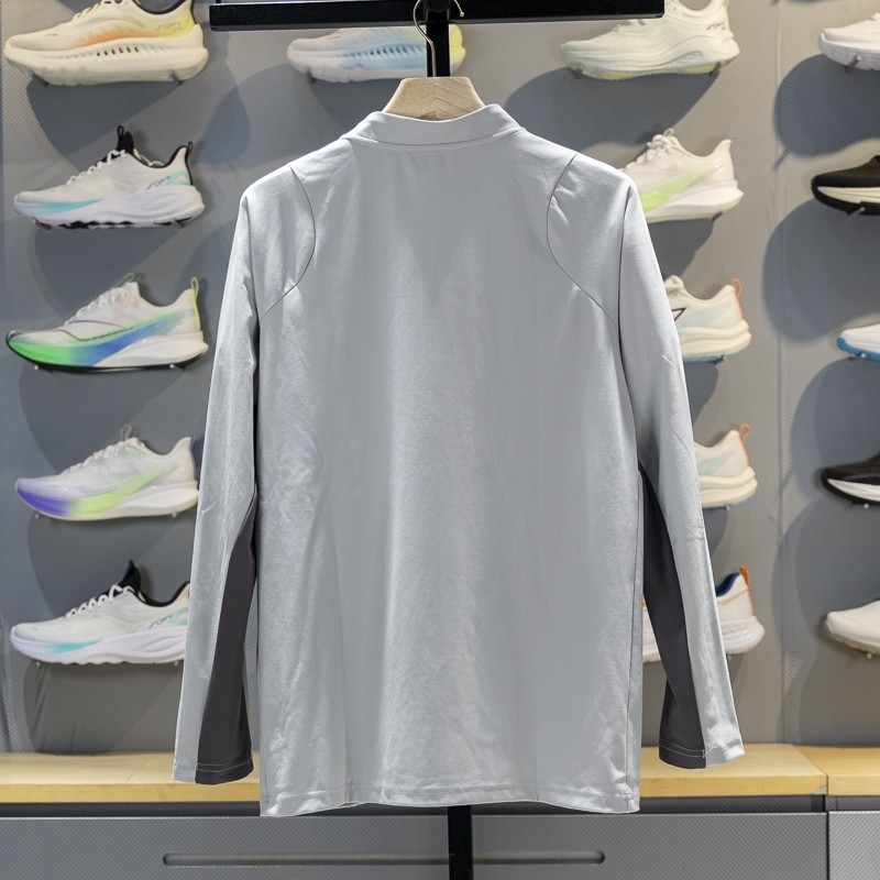 李宁男子长袖T恤2025秋季新款健身系列舒适透气套头卫衣ATLV313,淘宝优惠券,粉丝福利购,淘宝优惠卷