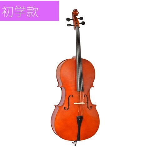初学练习大提琴 仿古大提琴 哑光 白色 亮光 大提琴乐器 - 图0