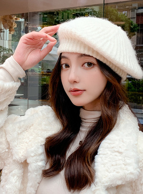 针织帽逛街休闲女秋冬