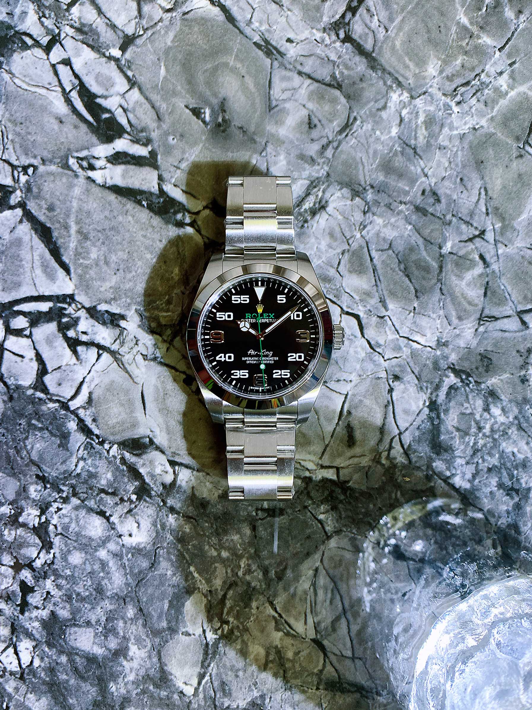 劳力士Rolex空中霸王116900空霸黑盘精钢40MM包含鉴定