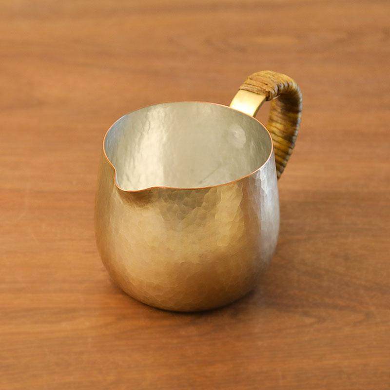 小葵川町屋 日本进口富贵堂手工锤纹藤编咖啡拉花缸拉花杯手冲壶,淘宝优惠券,粉丝福利购,淘宝优惠卷