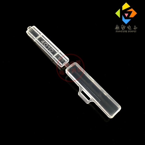 100 кабельная метка коробка с помощью пластинки водонепроницаемой логотип прозрачно