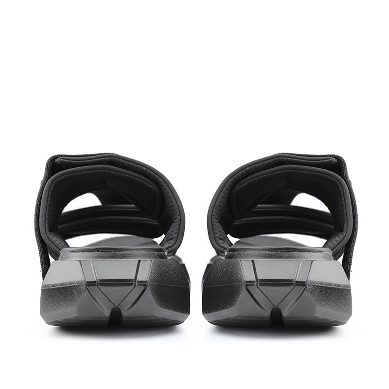 诺凡希夏季潮流防滑耐磨个性潮套脚拖鞋休闲男女增高魔术贴沙滩鞋 - 图2