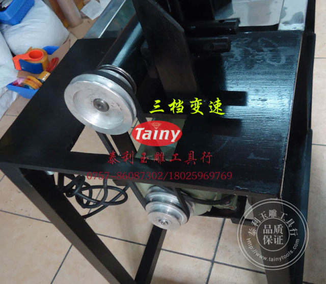 Jade carving flat machine jade peeling and blank engraving machine